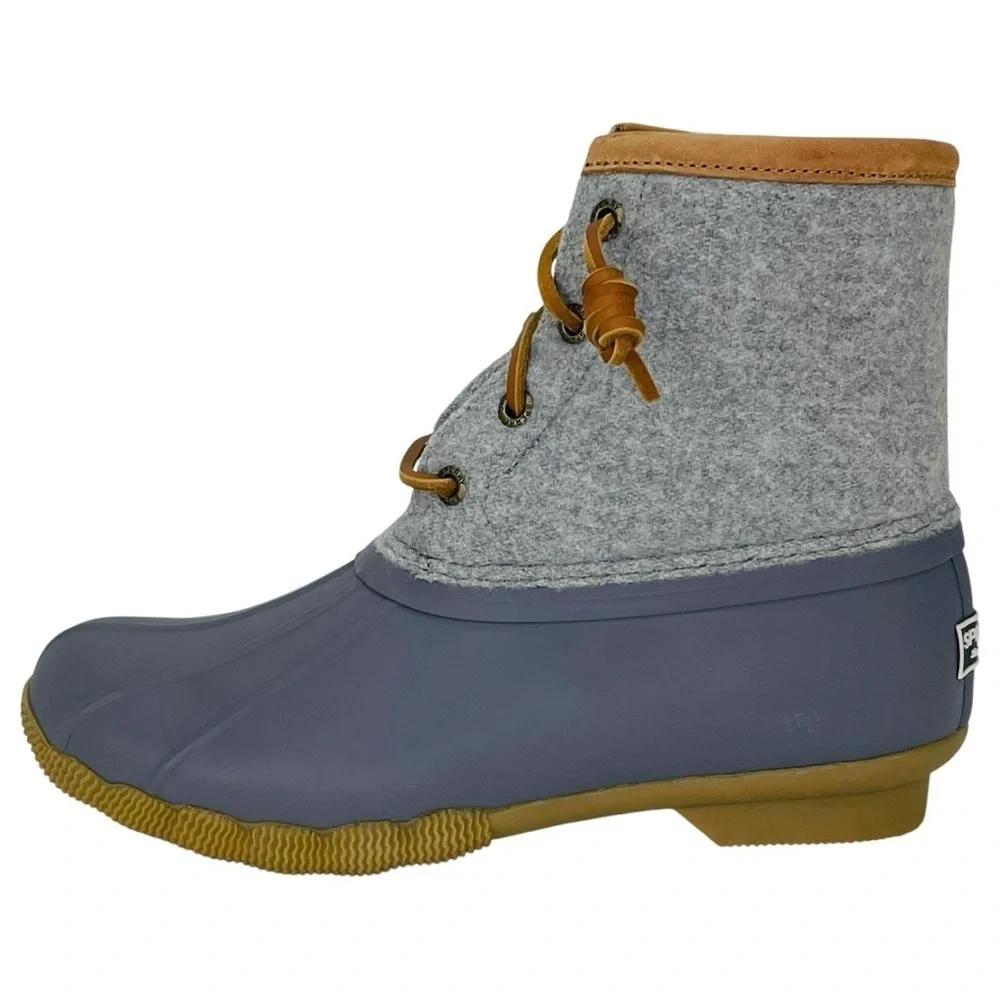 Sperry Saltwater Wool Insulated Womens Ankle Rain Boots Size 5.5M